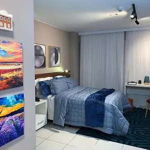 Apartamento Flat Luxo Fusion Shn - Localização De Bsb, Brasília